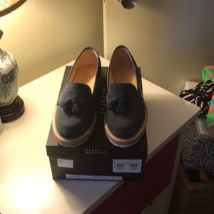 Barneys loafers cork sole size 38